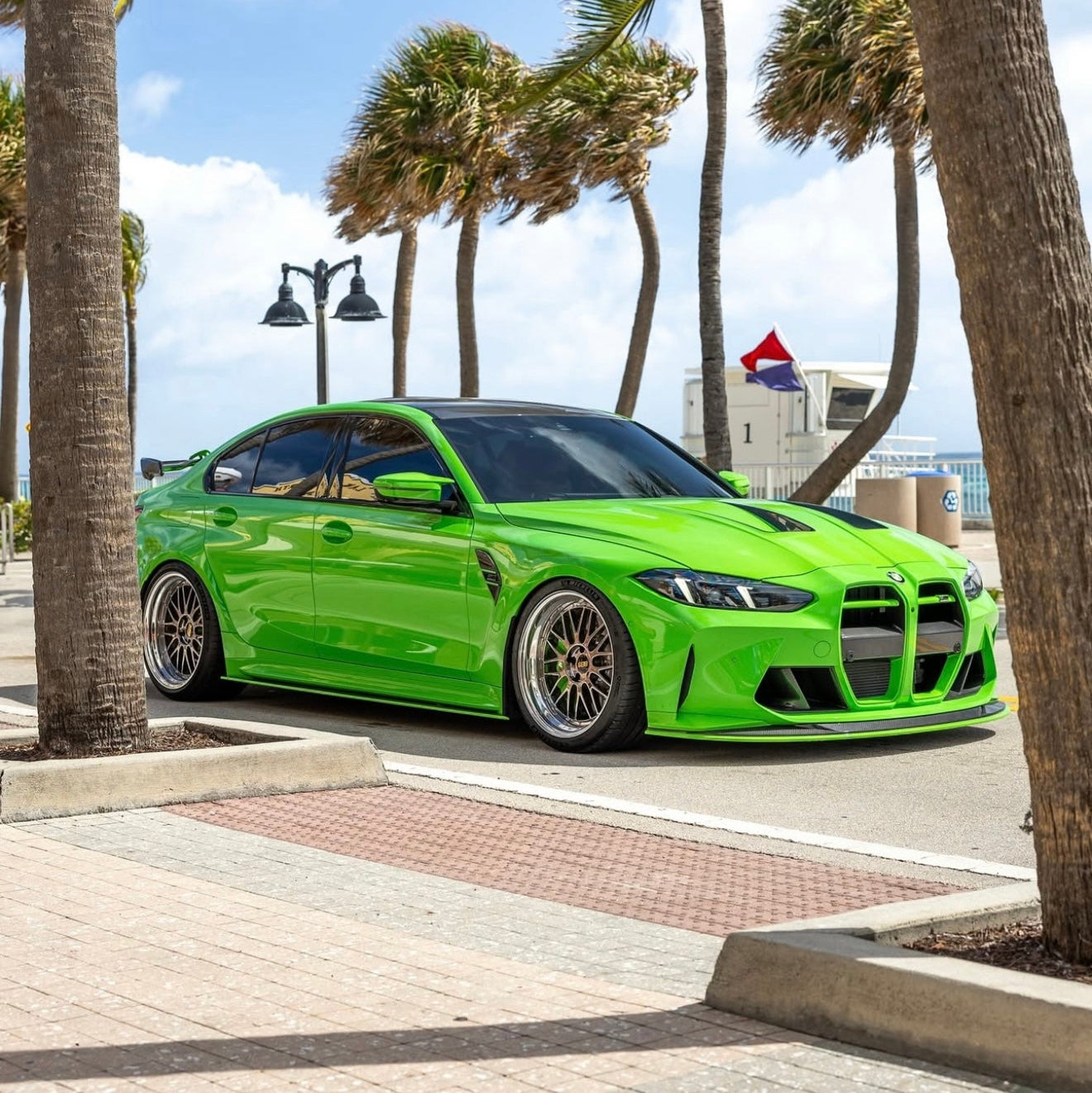 G8X M3 | M4 Dry Carbon GT3 Front Grill (COMPATIBLE WITH ACC)
