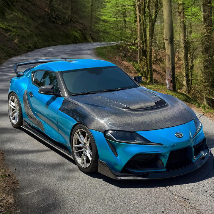 Carbon Fiber Performance Hood – Toyota MKV Supra