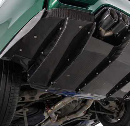F8X M3 M4 | 1P Carbon Fiber Undertray Diffuser
