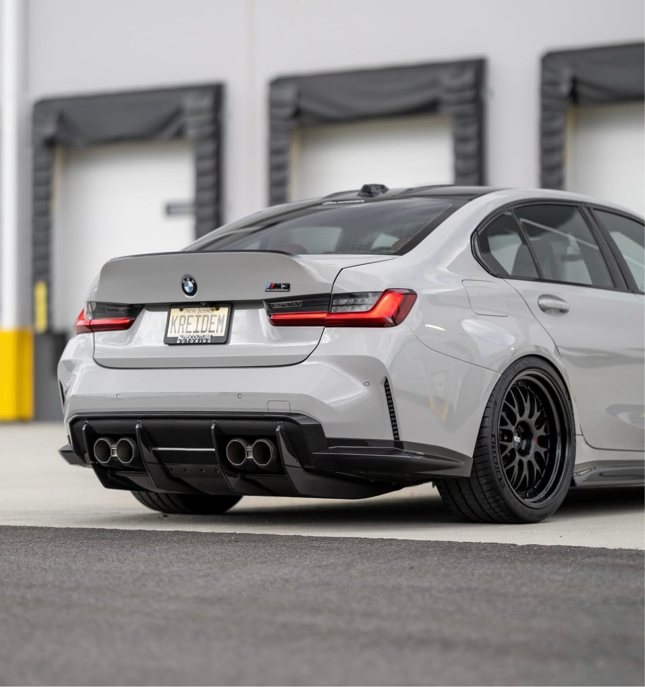 G80 M3 Dry Carbon Trunk Lid CSL Style