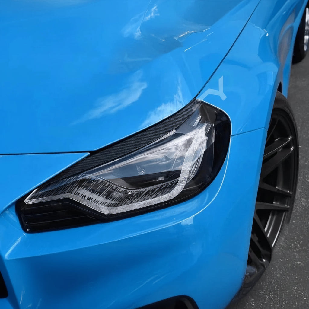 G87 M2 Dry Carbon Headlight Eyelid Cover