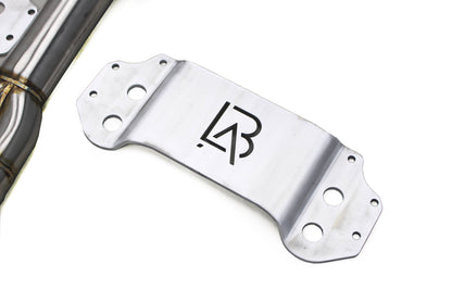 G87 M2 Single Exit Midpipe with Brace