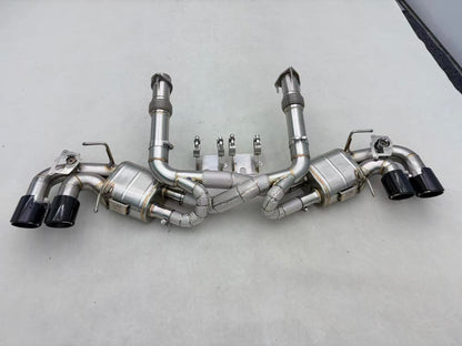 C8 Corvette Catback Exhaust with Valves F1 System