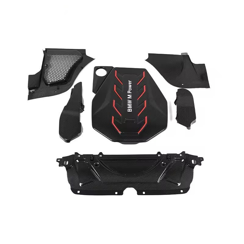 G90 G99 M5 Dry Carbon Engine Bay Kit
