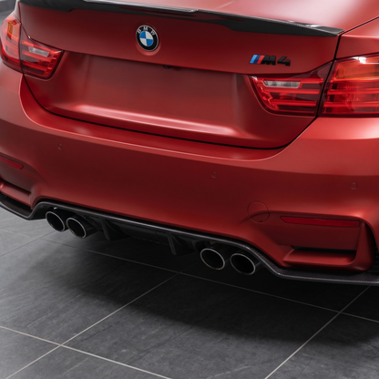 BMW F8X M3/M4 3D Carbon Fiber Rear Diffuser