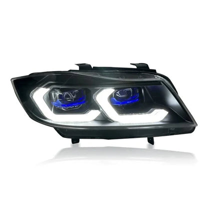 Laser Style Yellow/White Color Switching LED Headlights V2 - E90 3 Series