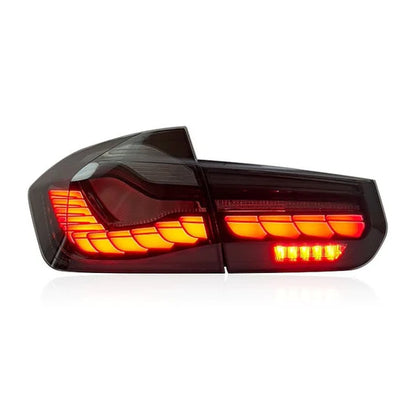 GTS Style OLED Sequential Clear Tail Lights  F80 M3  F30 3 Series