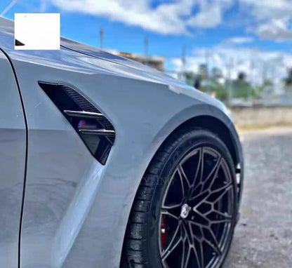 BMW G80 M3 Dry Carbon Fender Trim Stick on