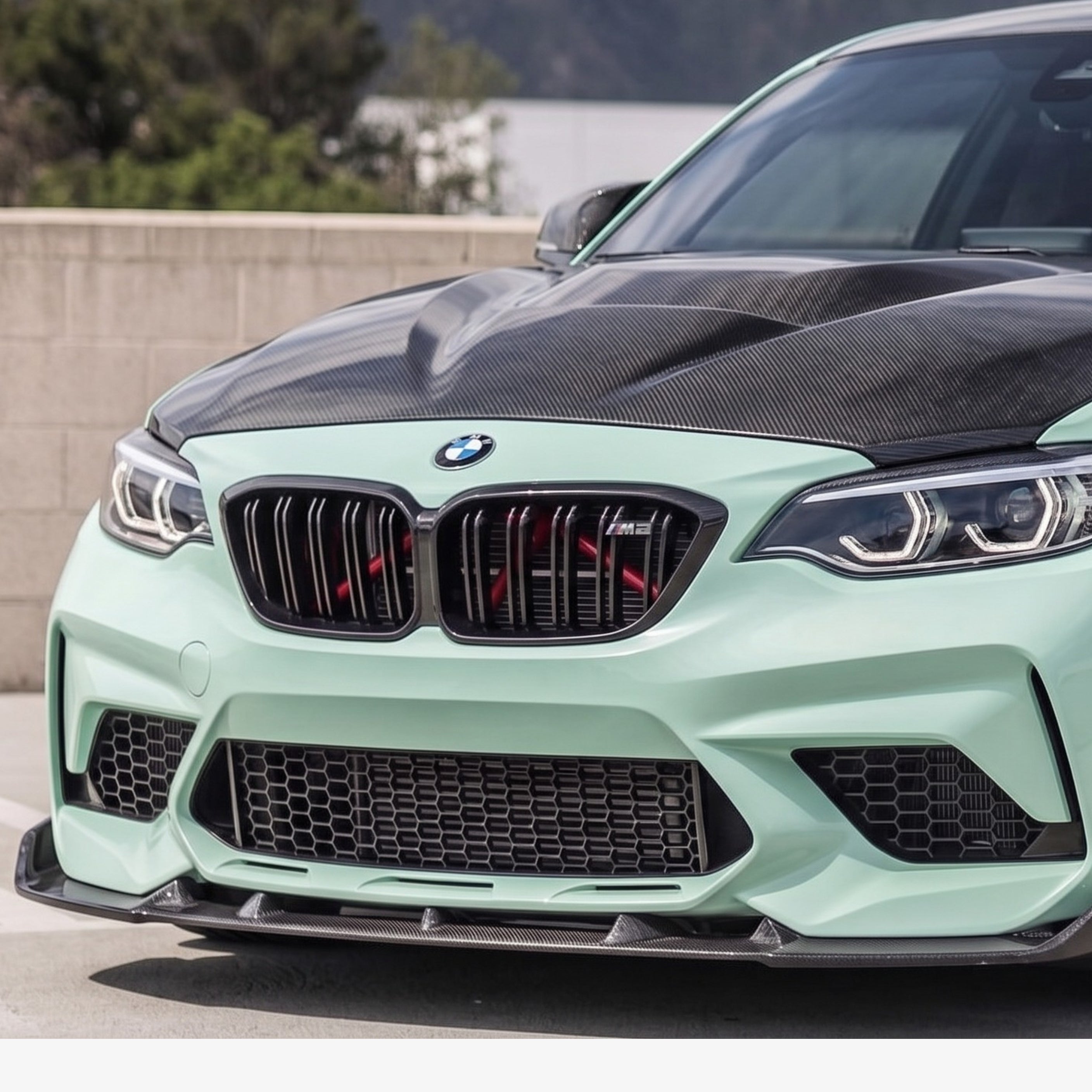 Carbon 3D-Style Front Bumper Lip – BMW F87 M2