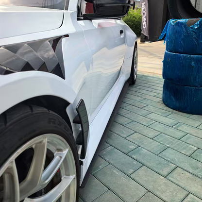 G87 BMW M2 Pre-Preg Carbon Side Skirt Extensions