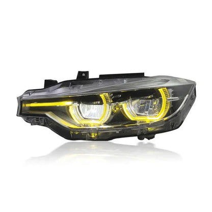 LCI Style LED Color Switching Headlights F30 3 Series, F31 3 Series