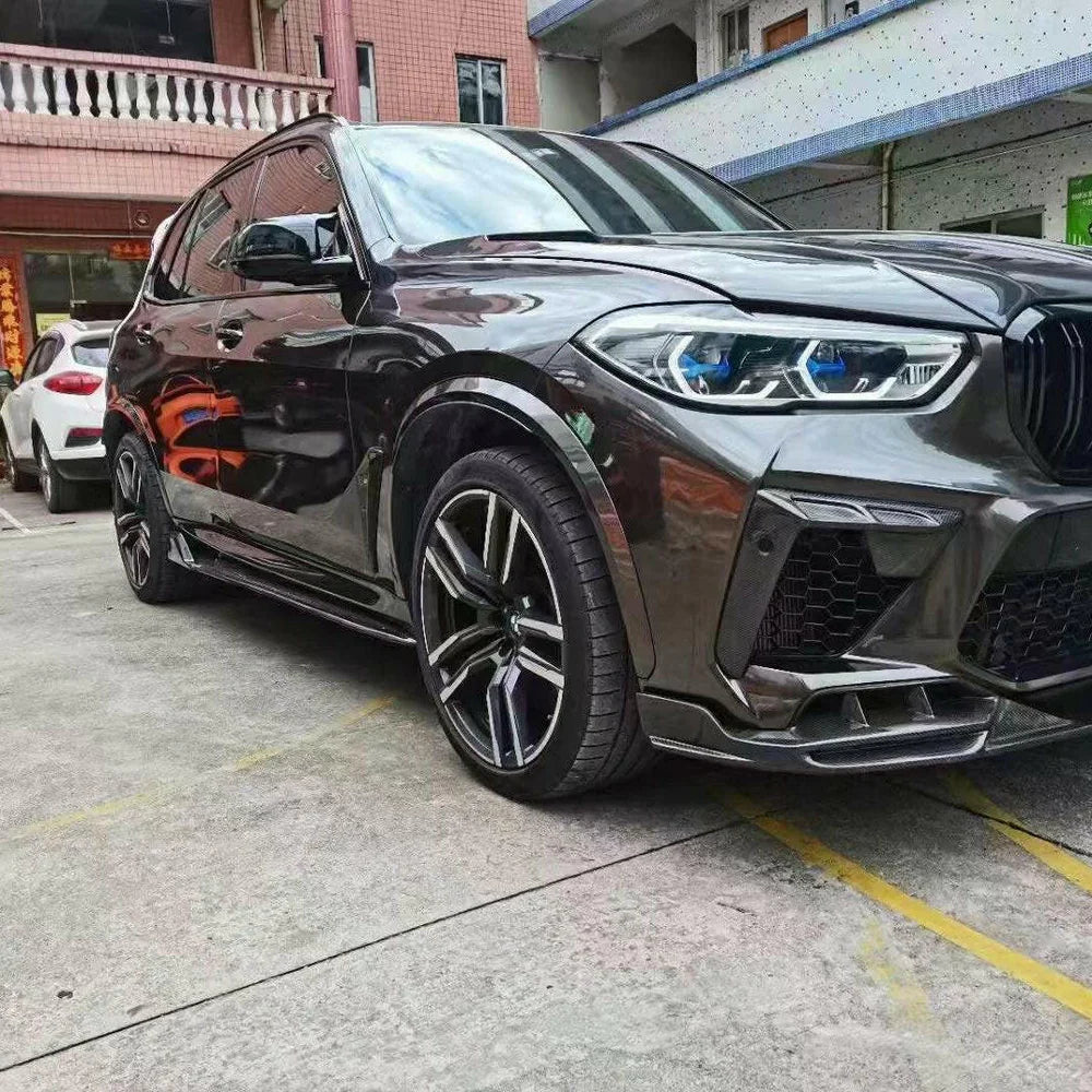 F95 BMW X5M Side Skirts Type 1
