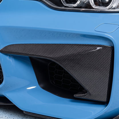 BMW F87 M2 Carbon Fiber Front Bumper Air Vent Covers