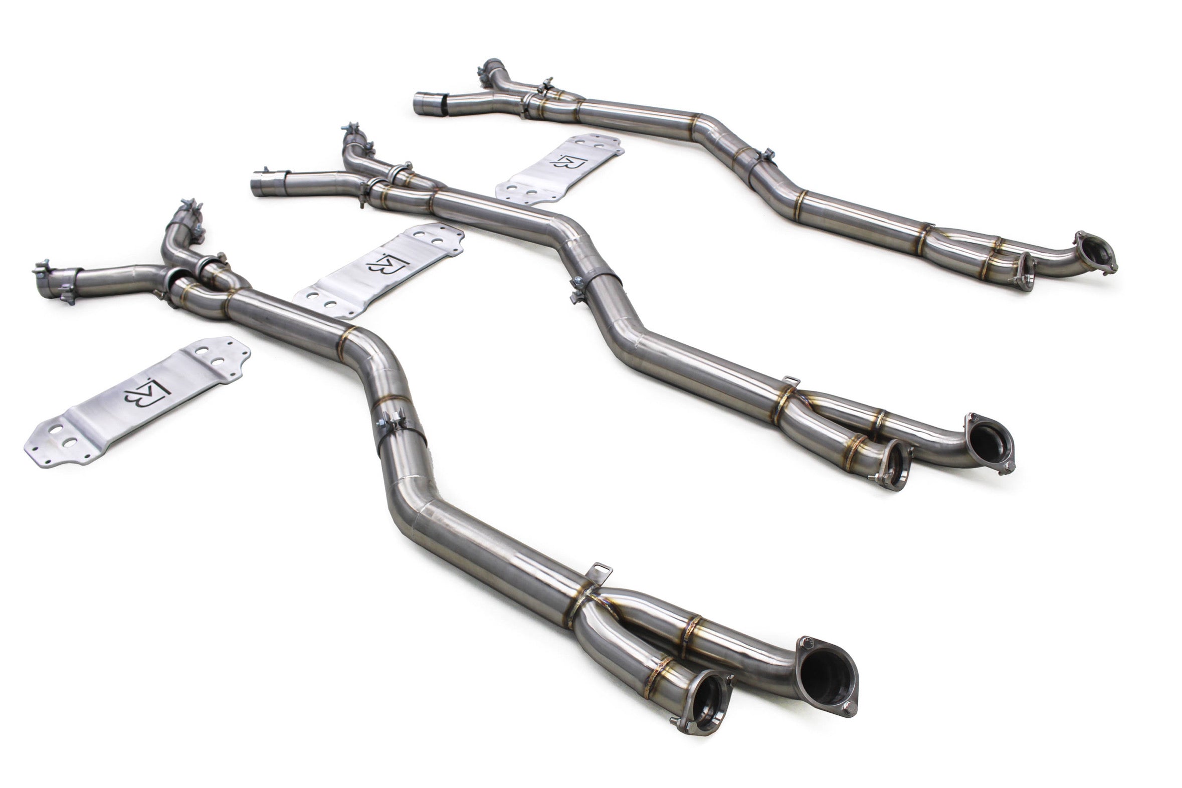 G87 M2 Single Exit Midpipe with Brace