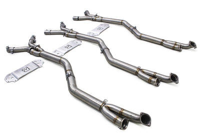 G87 M2 Single Exit Midpipe with Brace