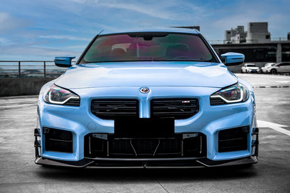 G87 M2 Front Lip Spoiler Splitter Dry Carbon Type 2