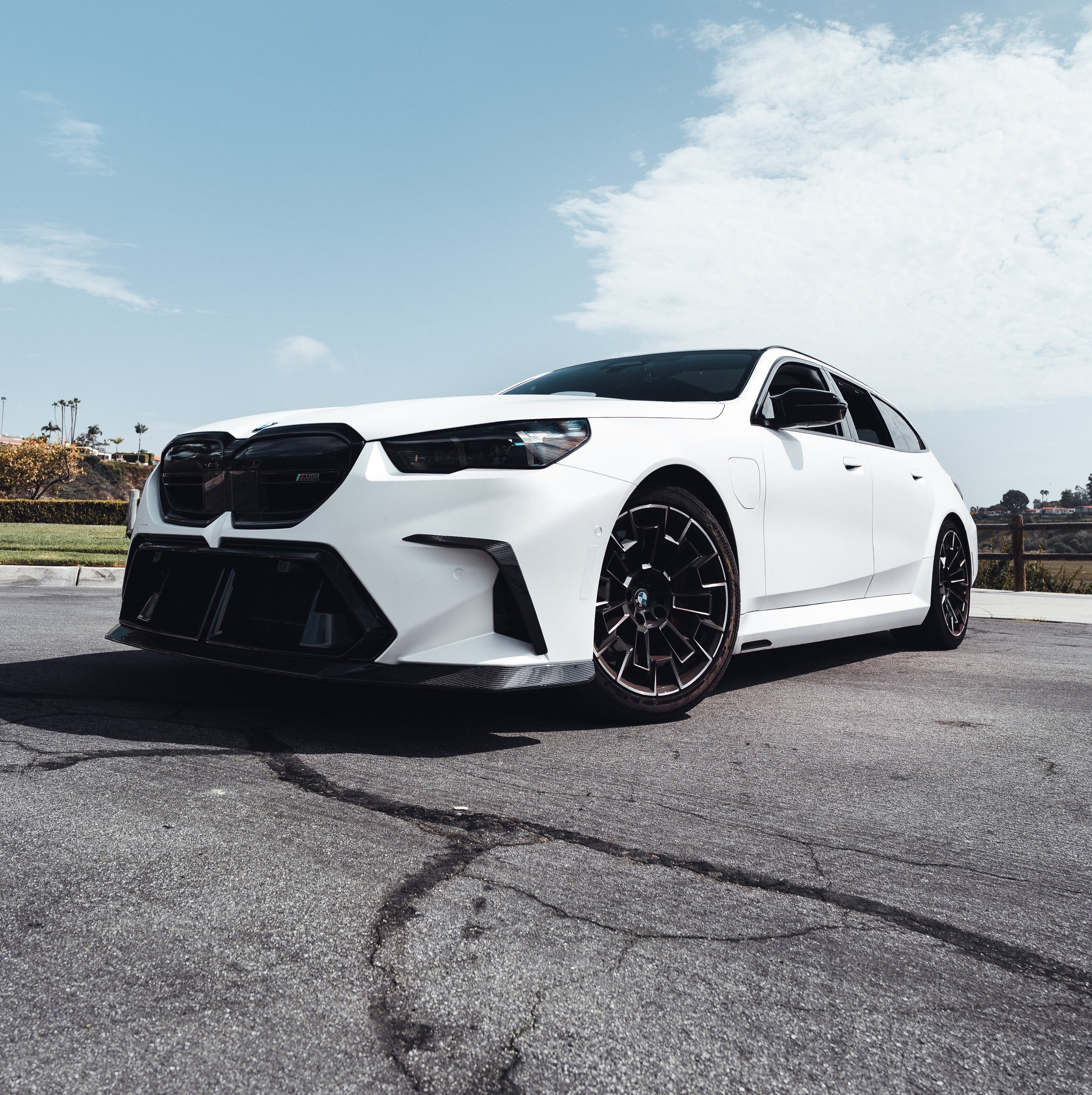 LAB Design Carbon Fiber Front Canards BMW G90/G99 M5