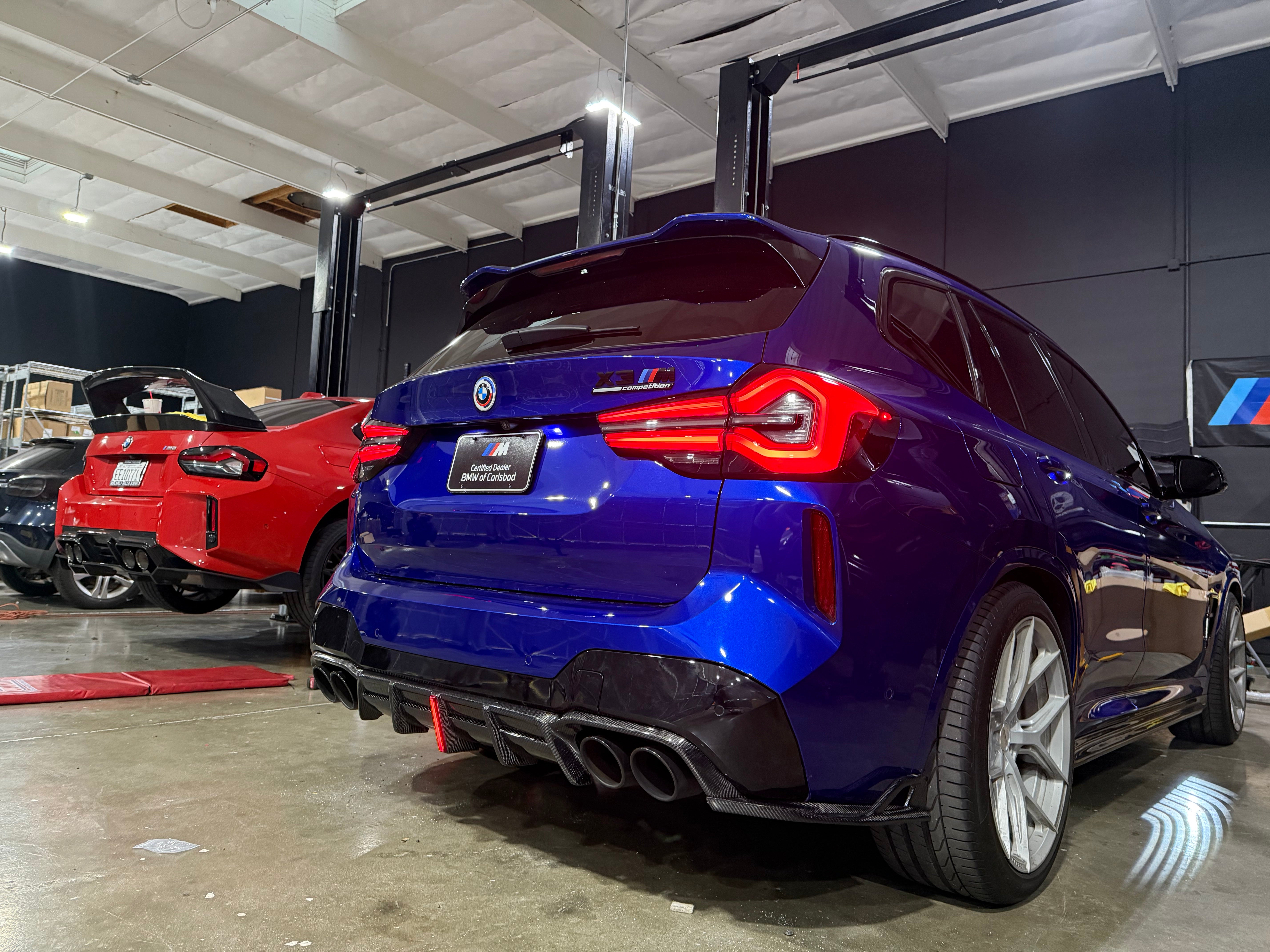 22-24 F97 X3M Carbon Diffuser