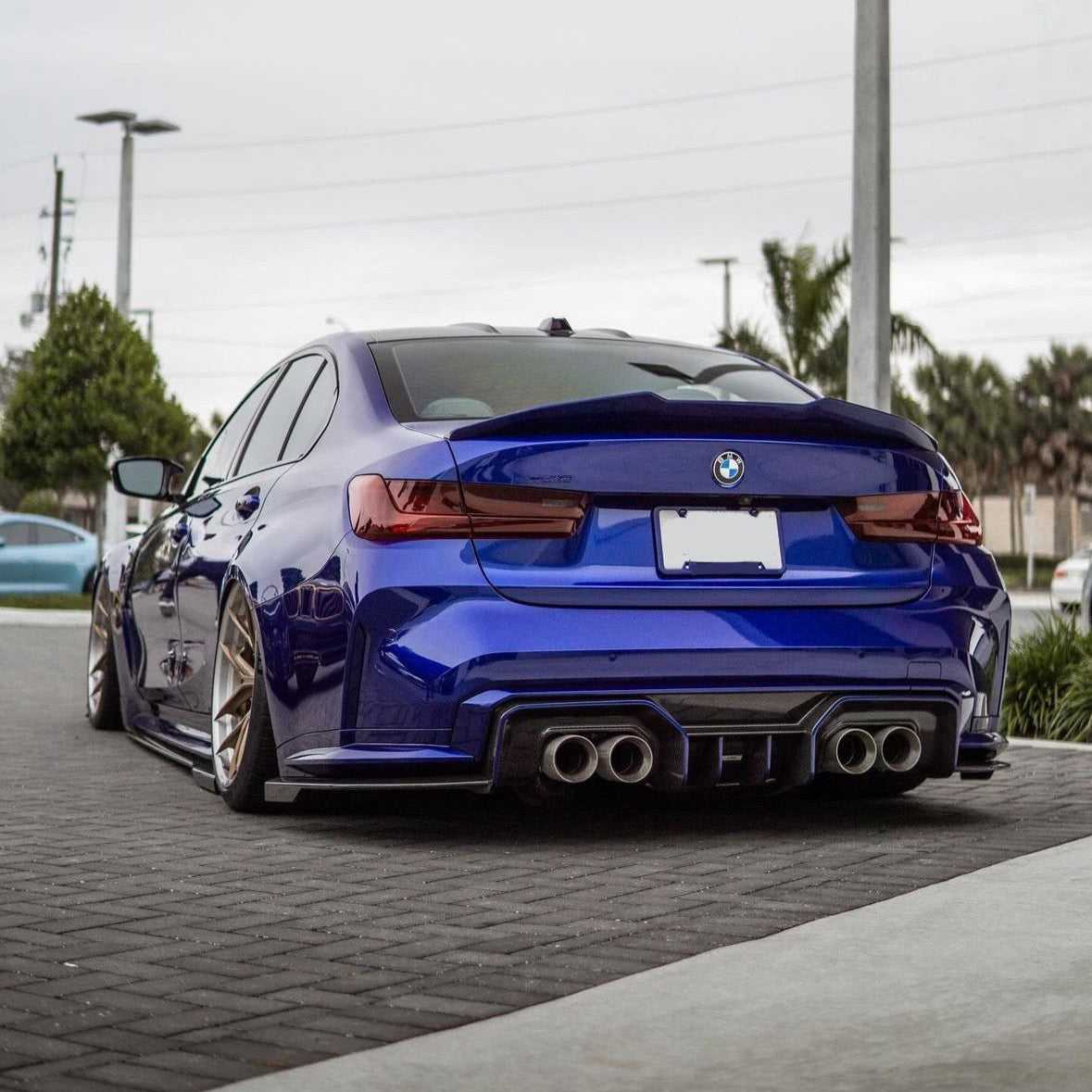 G8X M3 | M4 AZ Carbon Fiber Rear Diffuser w/ Sides