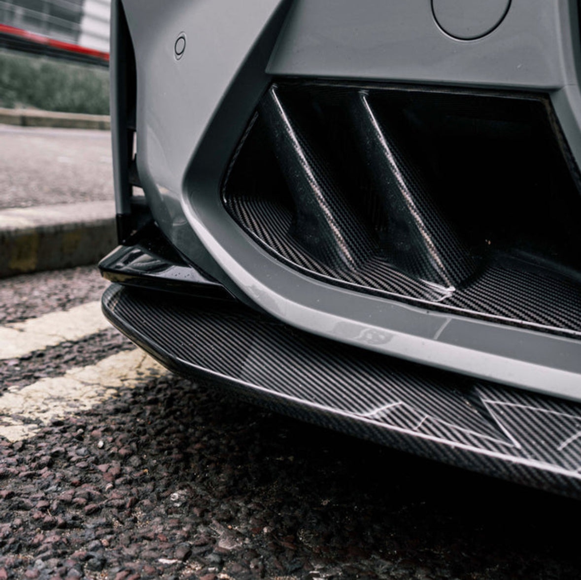 G8X M3 | M4 Type 2 Dry Carbon Lower Air Ducts Inlets (Twin Fin)