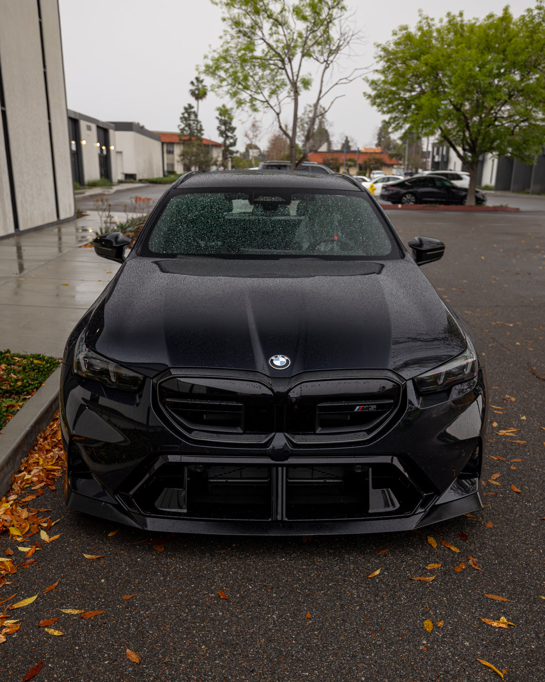 BMW G90 M5 Gloss Carbon Fiber Front Lip