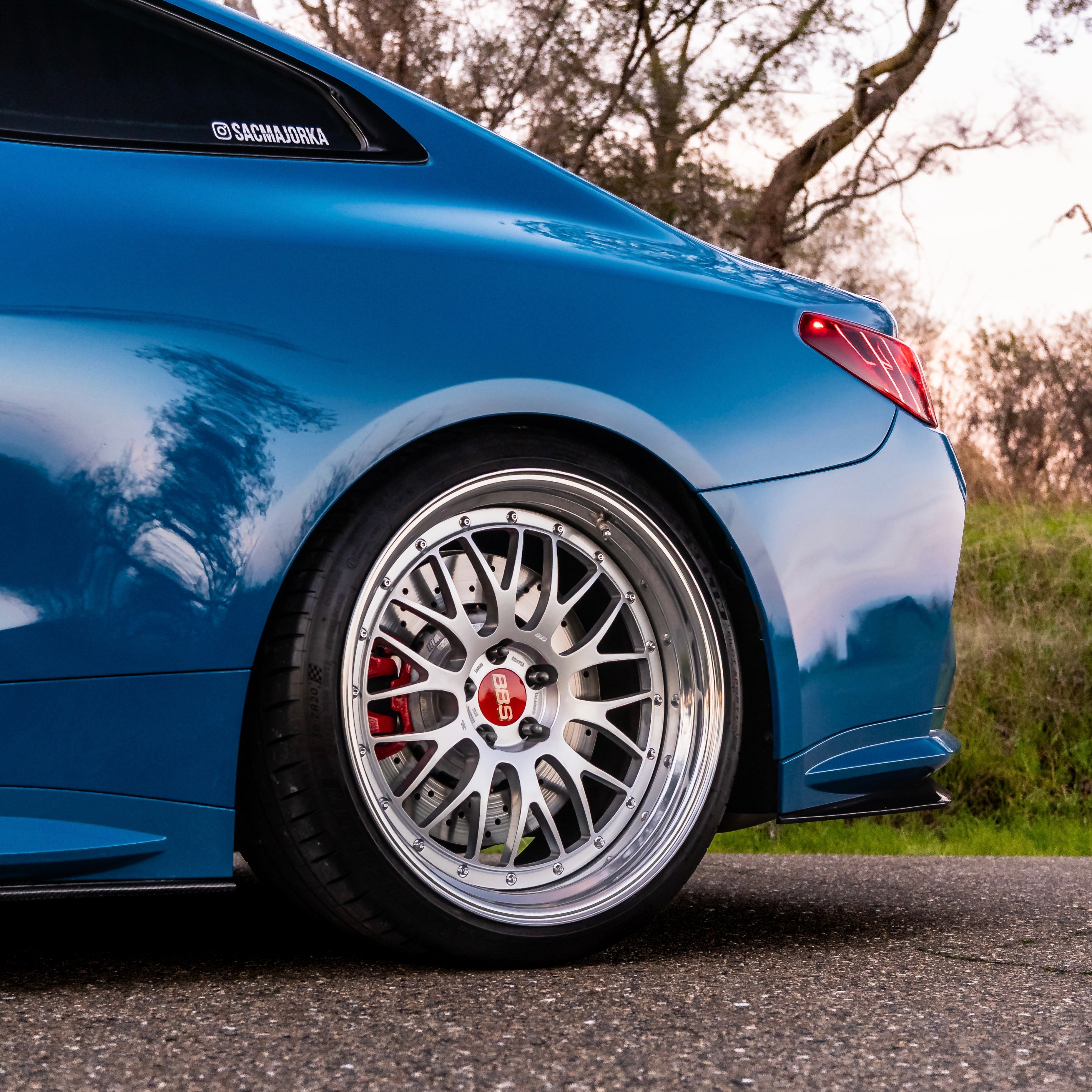 G82 M4 Carbon Fiber Rear Splitter/Spat Extensions