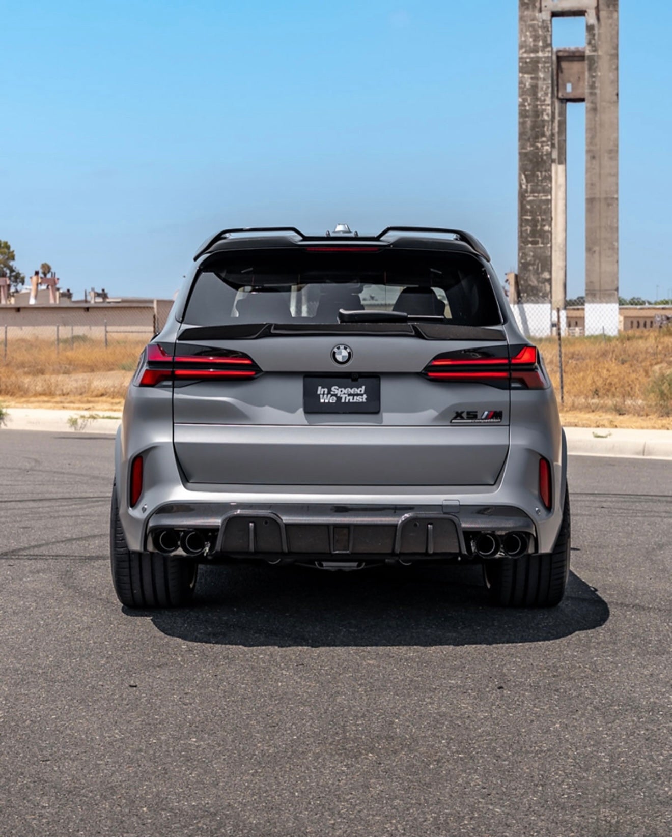 BMW F95 X5M Upper Trunk Spoiler