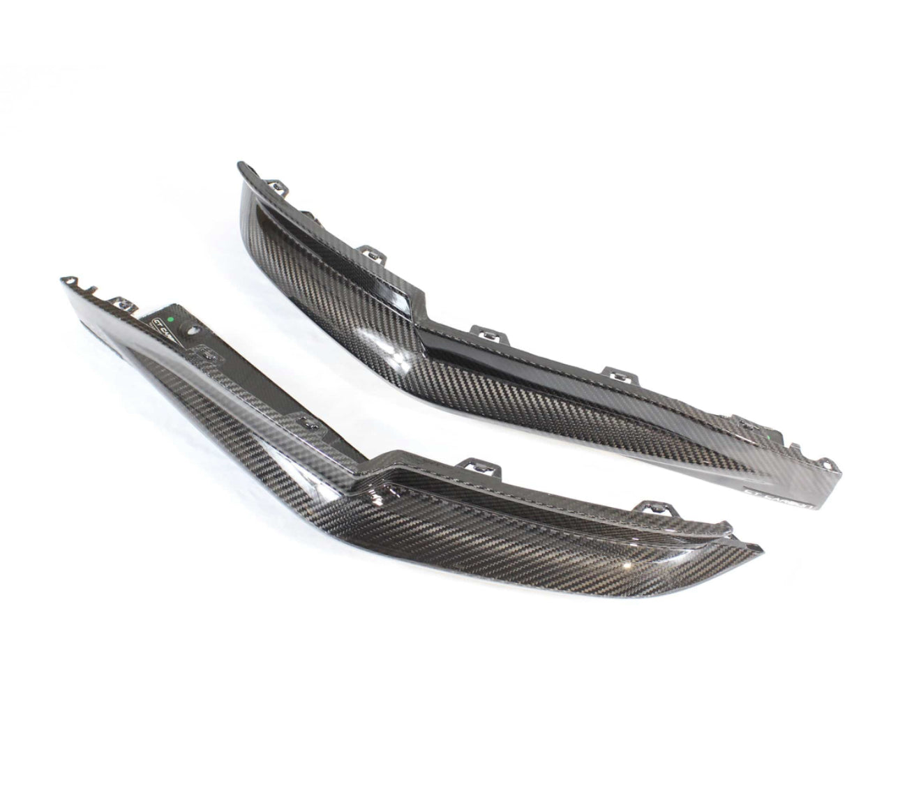 G8X M3 | M4 OE Carbon Fiber Rear Bumper Diffuser Side Spats