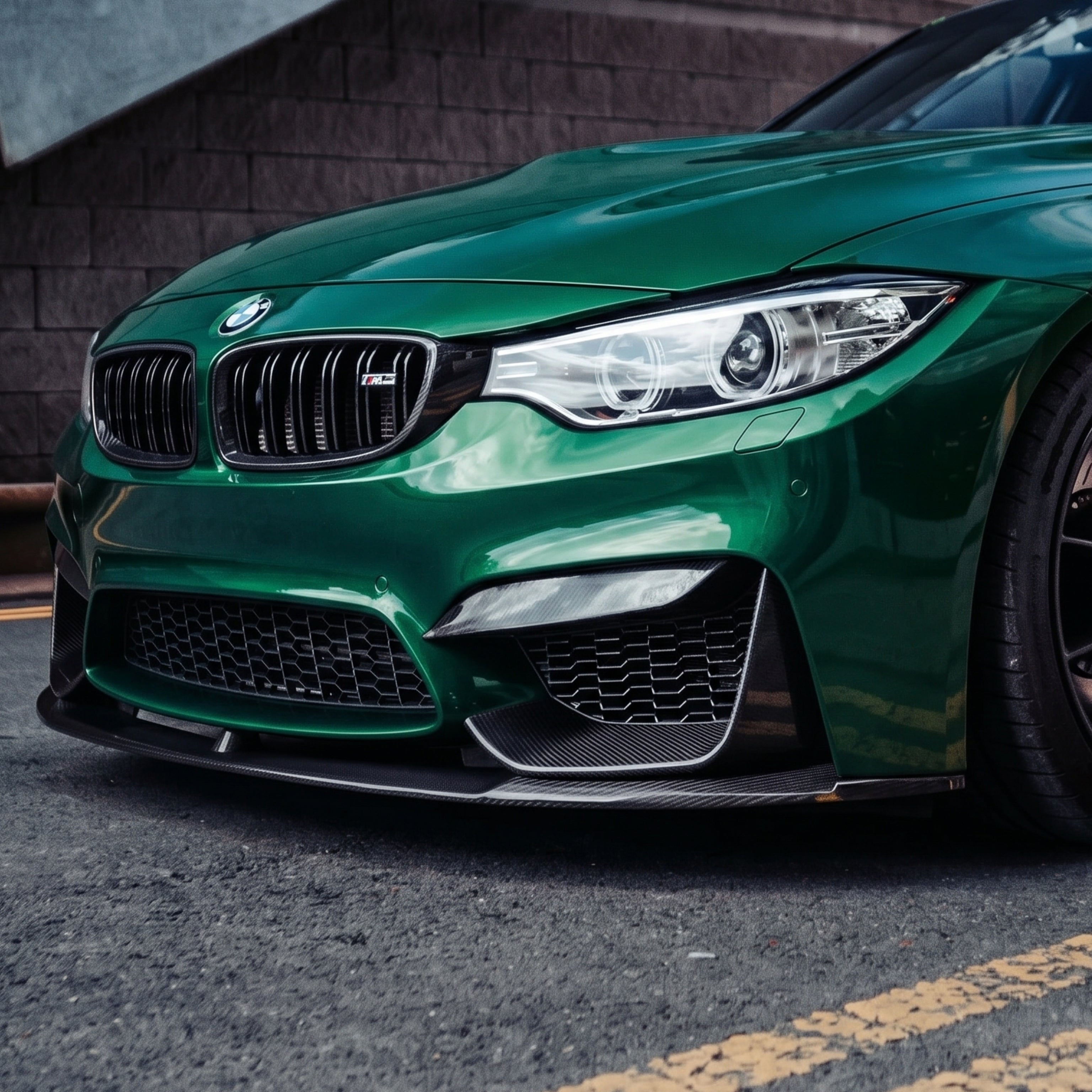 F8X M3 | M4 MP Style Front Carbon Lip