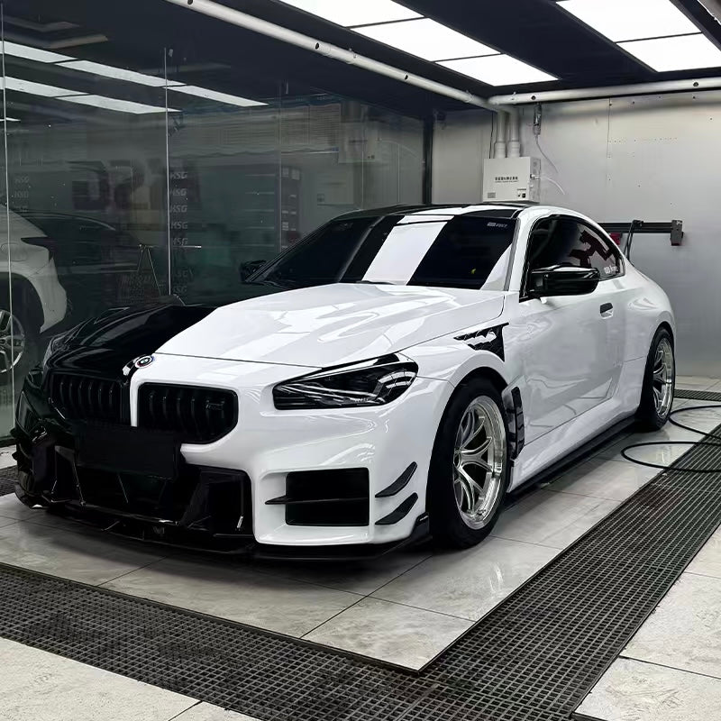 G87 BMW M2 Pre-Preg Carbon Side Skirt Extensions