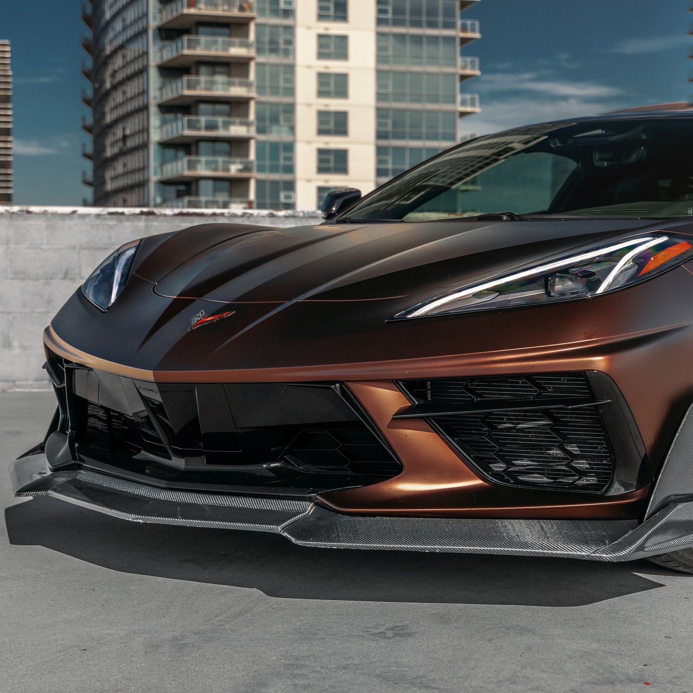 Chevrolet Corvette Front Lip Splitter Type 1