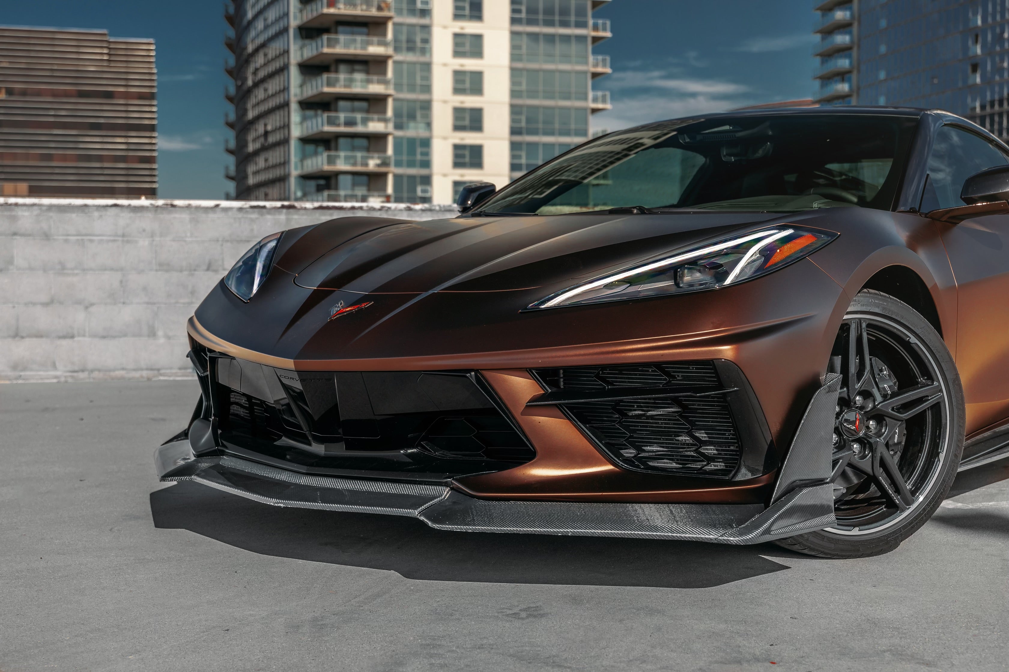Chevrolet Corvette Front Lip Splitter Type 1