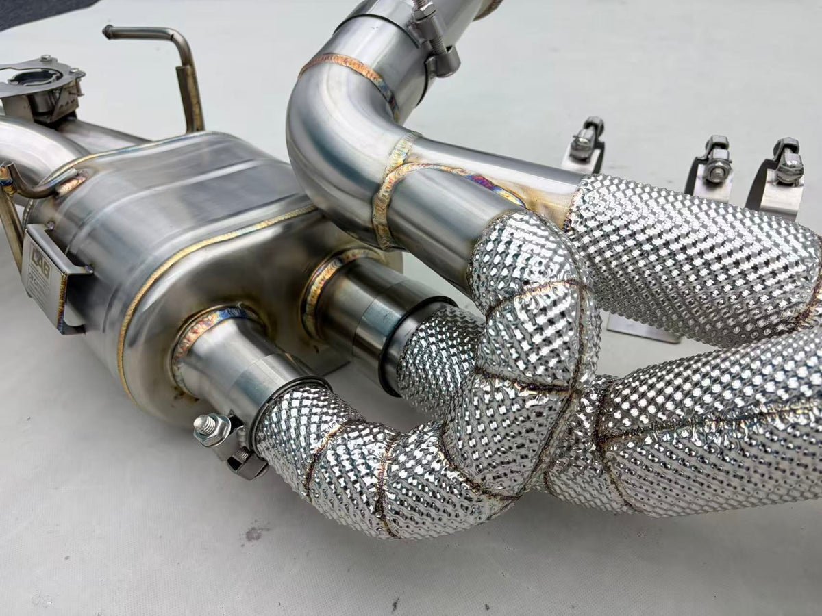 C8 Corvette Catback Exhaust with Valves F1 System