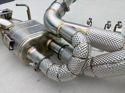 C8 Corvette Catback Exhaust with Valves F1 System