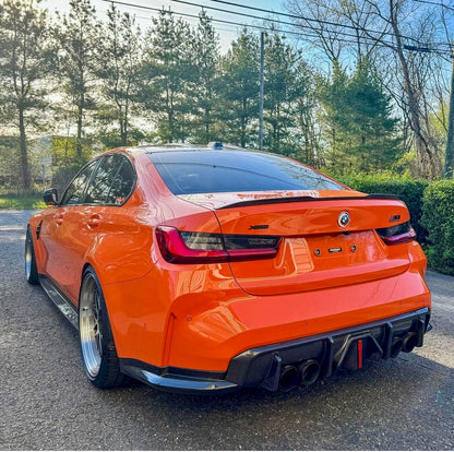 G8X M3 | M4 Type 3 Rear Carbon Diffuser w/ Light