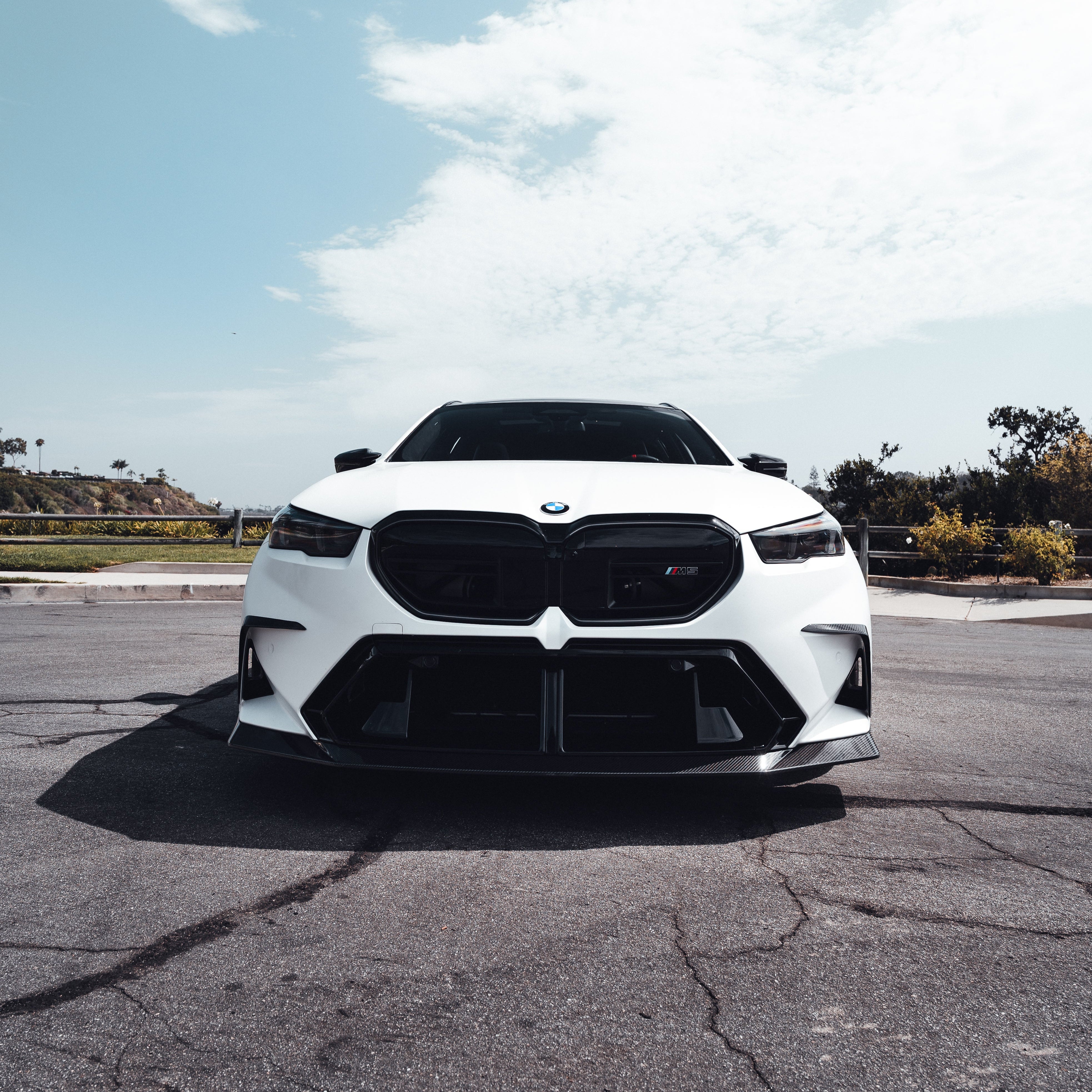 BMW G90 G99 M5 Pre Preg Carbon Front Lip LAB Style (Pre-Order Arrives Aug)