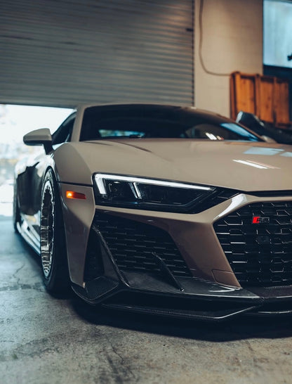 Audi R8 Carbon Fiber Front Lip Type 2 (2020-2023)