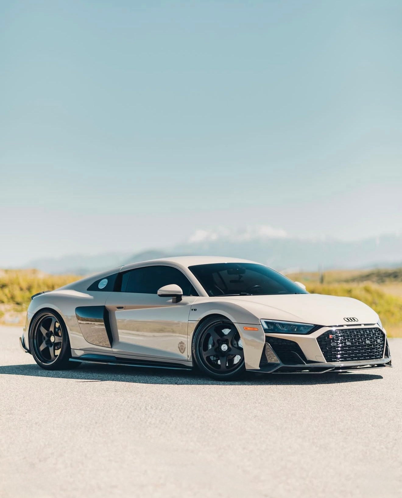 Audi R8 Carbon Fiber Front Lip Type 2 (2020-2023)