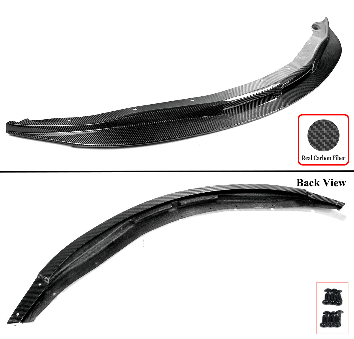 Supra HKS Style Carbon Front Lip