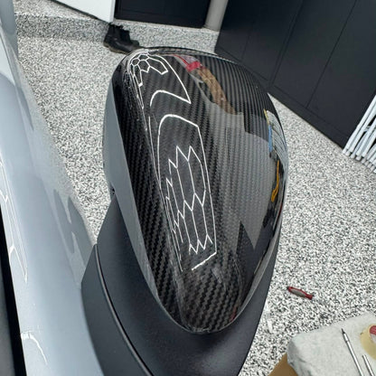 992 Porsche 911 Dry Carbon Mirror Cover Replacement