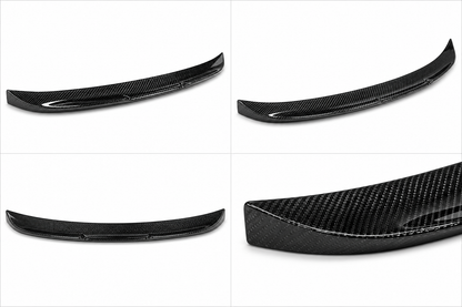 BMW F80 M3 / F30 3-Series - Carbon Fiber Extended Highkick Style Trunk Lip