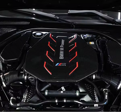 G90 G99 M5 Dry Carbon Engine Cover