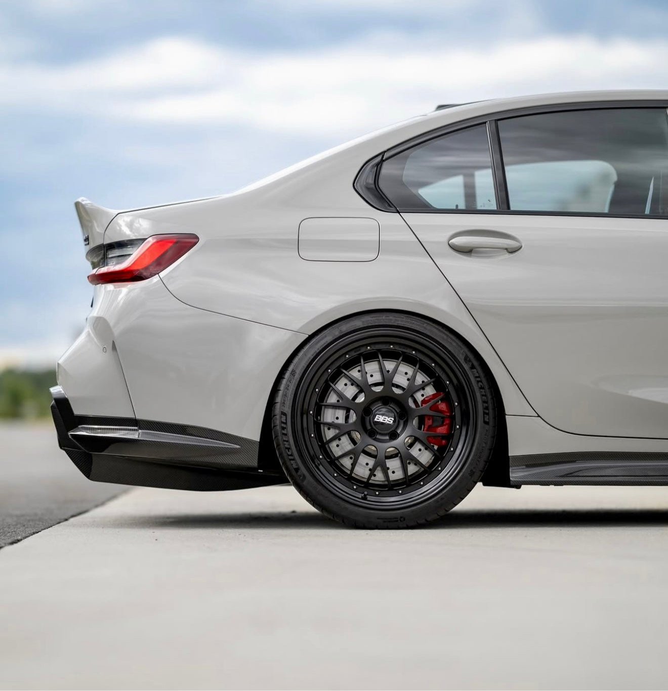 G80 M3 Dry Carbon Trunk Lid CSL Style