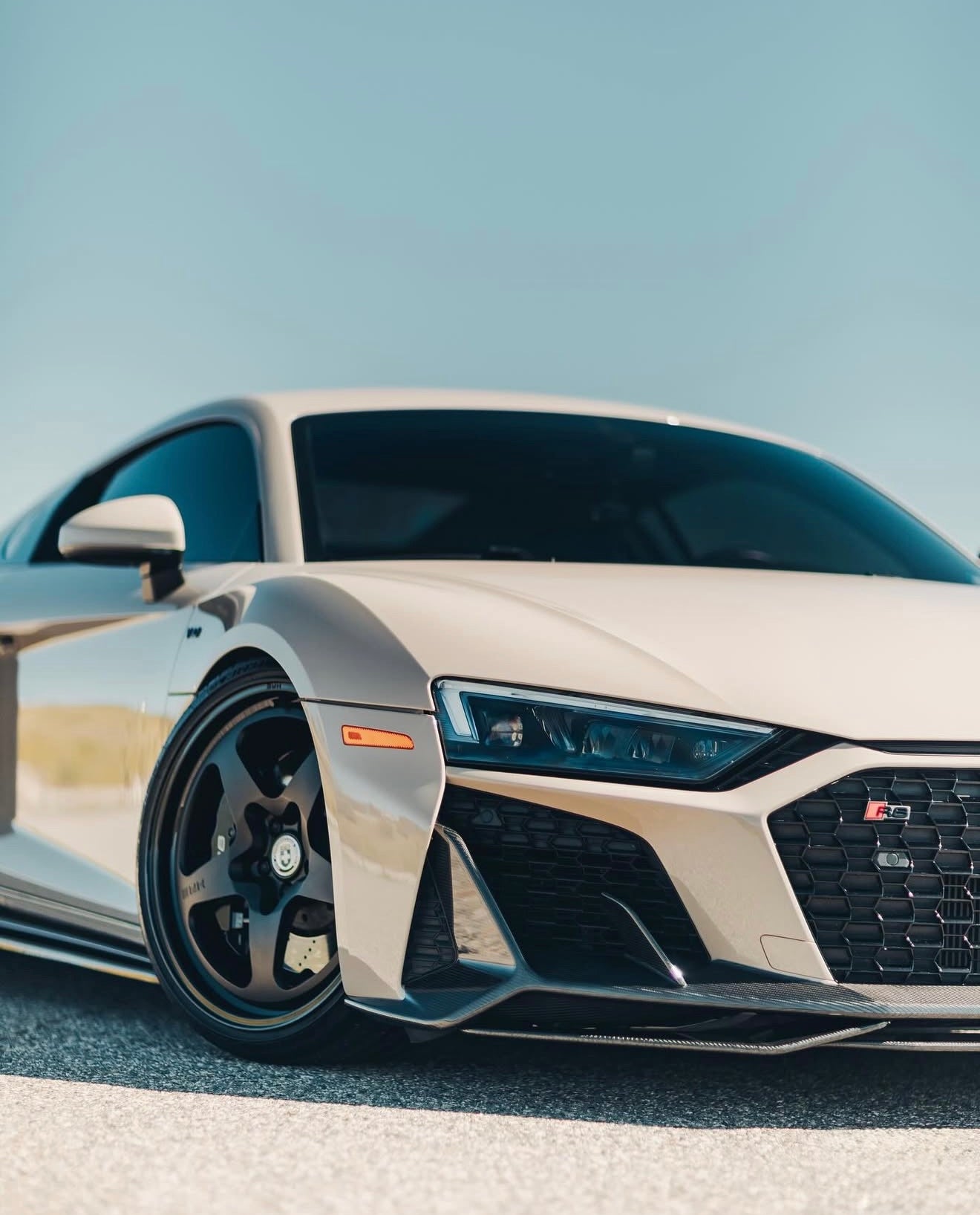Audi R8 Carbon Fiber Front Lip Type 2 (2020-2023)