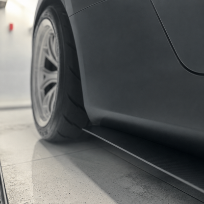 G87 BMW M2 Pre-Preg Carbon Side Skirt Extensions