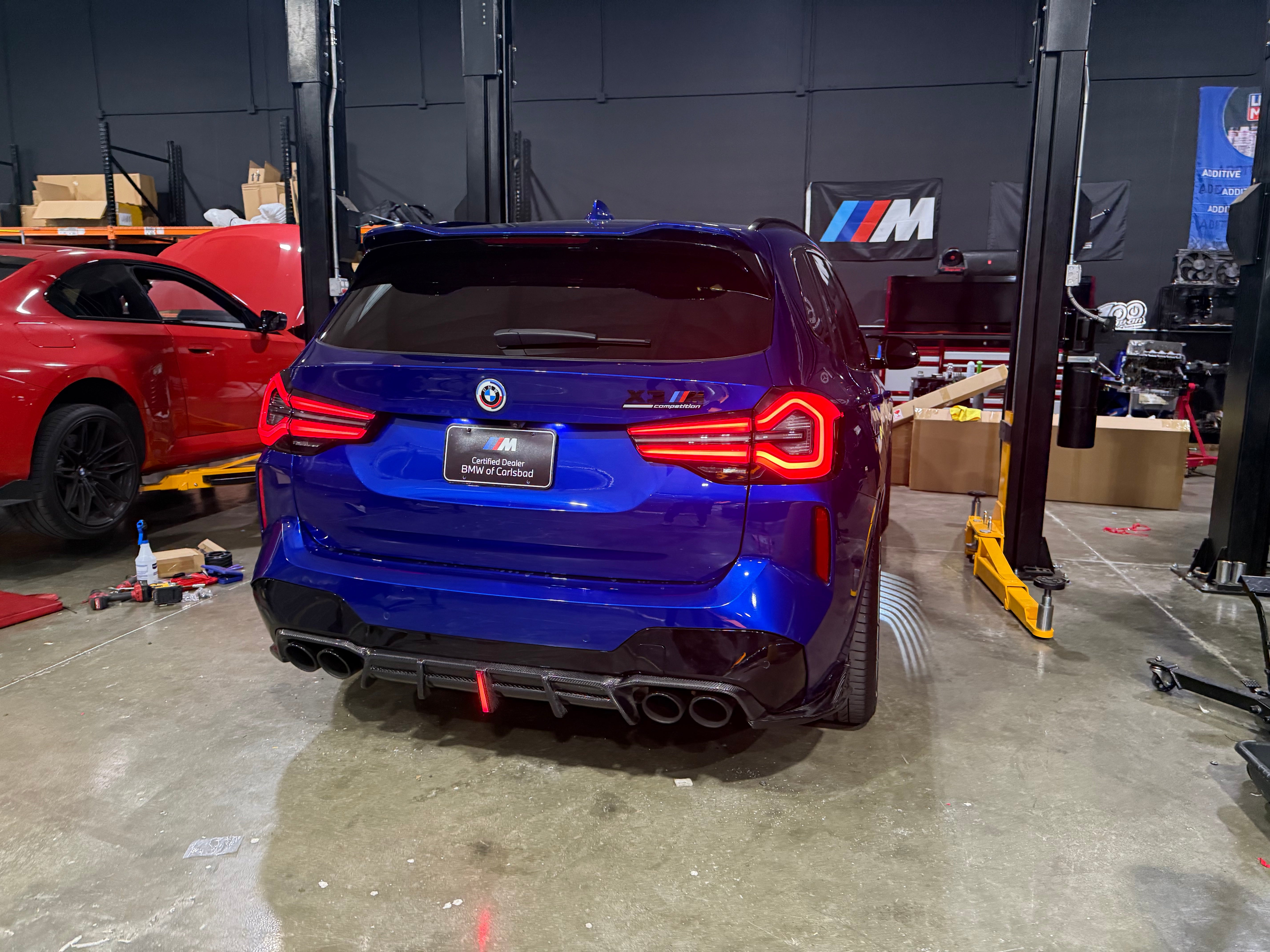 22-24 F97 X3M Carbon Diffuser
