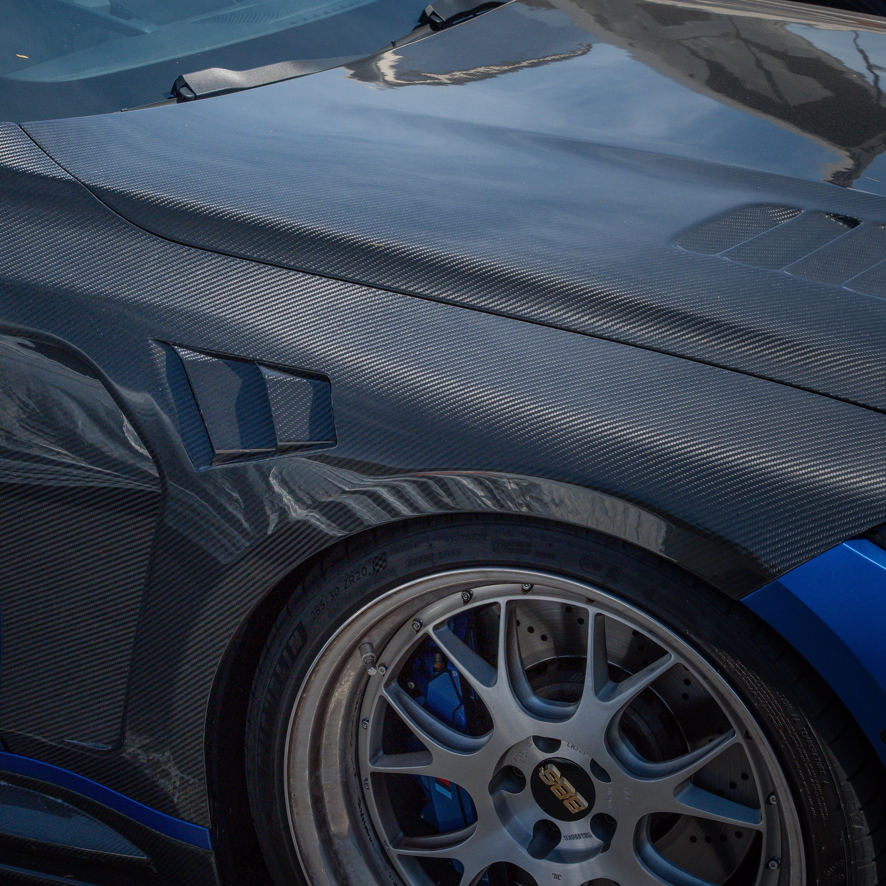 G80 G81 M3 Dry Carbon Fender Trim AN Style