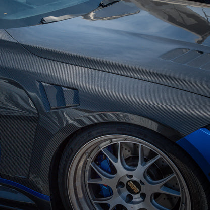 G80 G81 M3 Dry Carbon Fender Trim AN Style