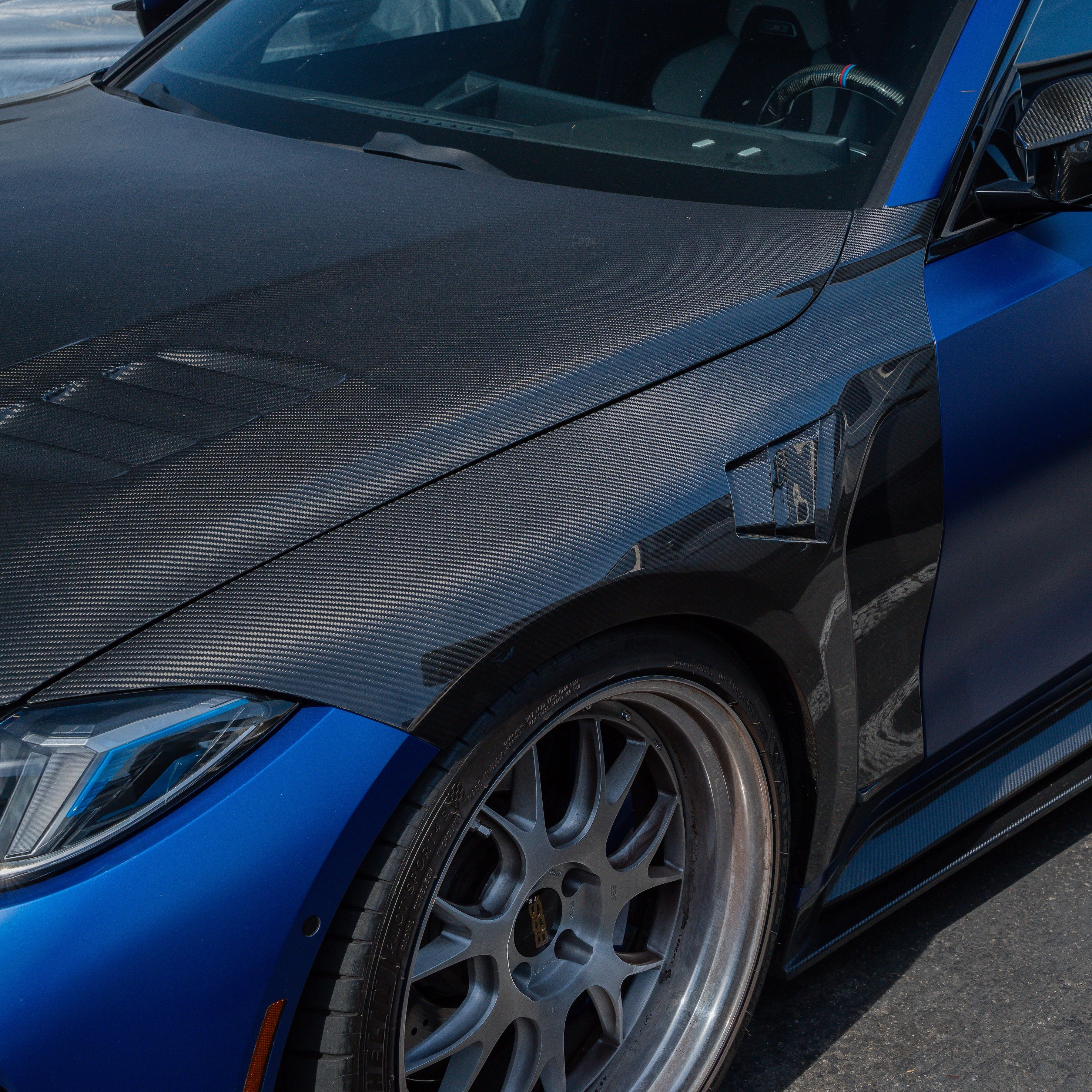 G80 G81 M3 Dry Carbon Fender Trim AN Style