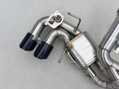 C8 Corvette Catback Exhaust with Valves F1 System